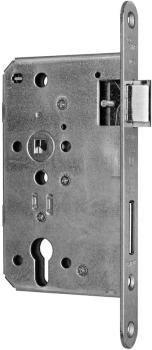 Fluchttürschloss Umschaltfunktion B  1028, 1-flg. /EN 179, DM PZ72/65/24 rechts-links, Edelstahl